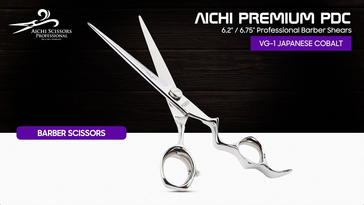 PREMIUM PDC - 6.2&rdquo; Hair Scissors - VG-1 Japanese Cobalt blade Professional Hair Cutting Shears