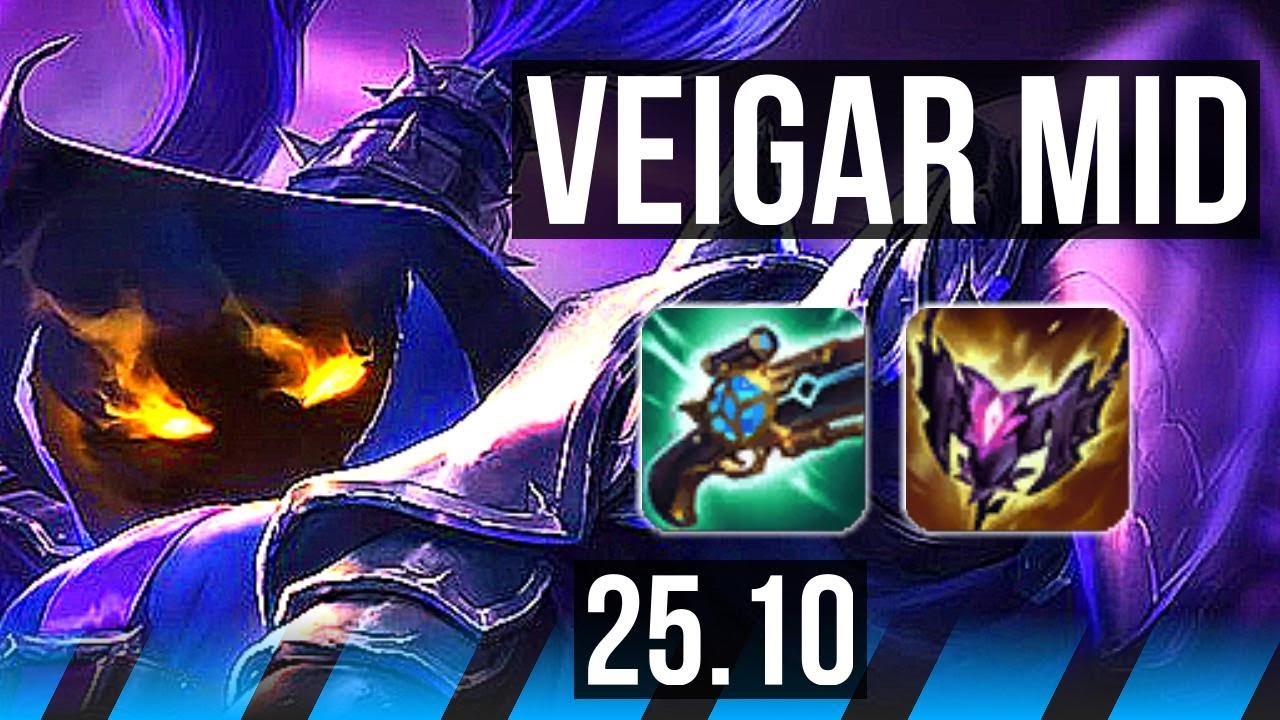 VEIGAR vs AURELION SOL (MID) | KR Diamond | 25.10