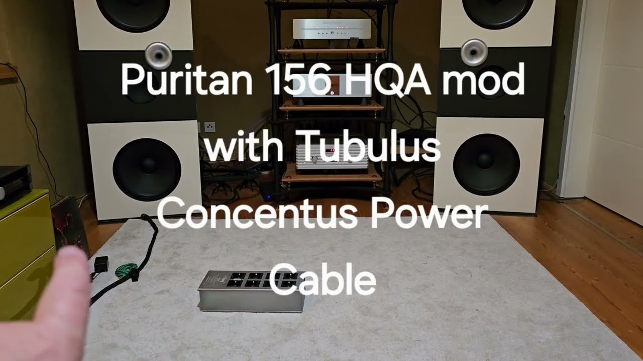 Soundcheck: Original Viborg no filter AQ Hurricane vs Puritan 156 Furutech +Tubulus power Concentus