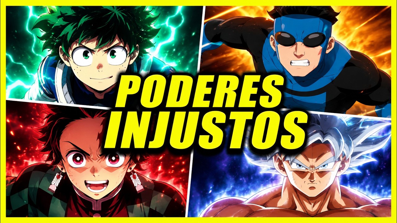 Las TÉCNICAS Más PODEROSAS e INJUSTAS del ANIME