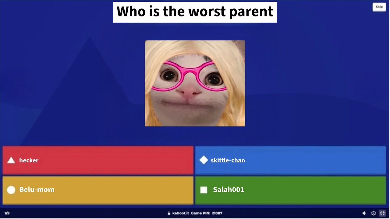 Когда ваша мама играет в Kahoot...