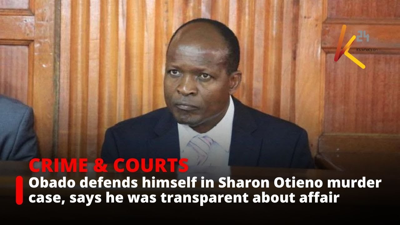 Former Migori Governor Okoth Obado defends himself in Sharon Otieno murder case