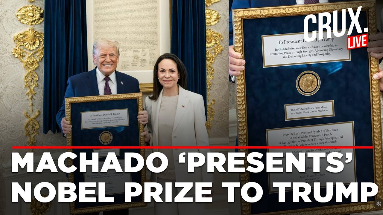 LIVE | Machado’s ‘Nobel’ Move Stuns World As Trump Accepts It As ‘Wonderful Gesture’ | Venezuela