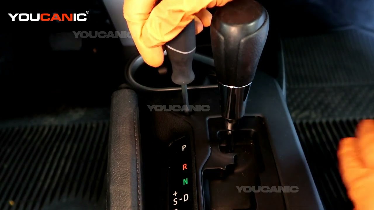 2013-2018 Toyota Rav4 - Manually Shift Gear From Park to Neutral