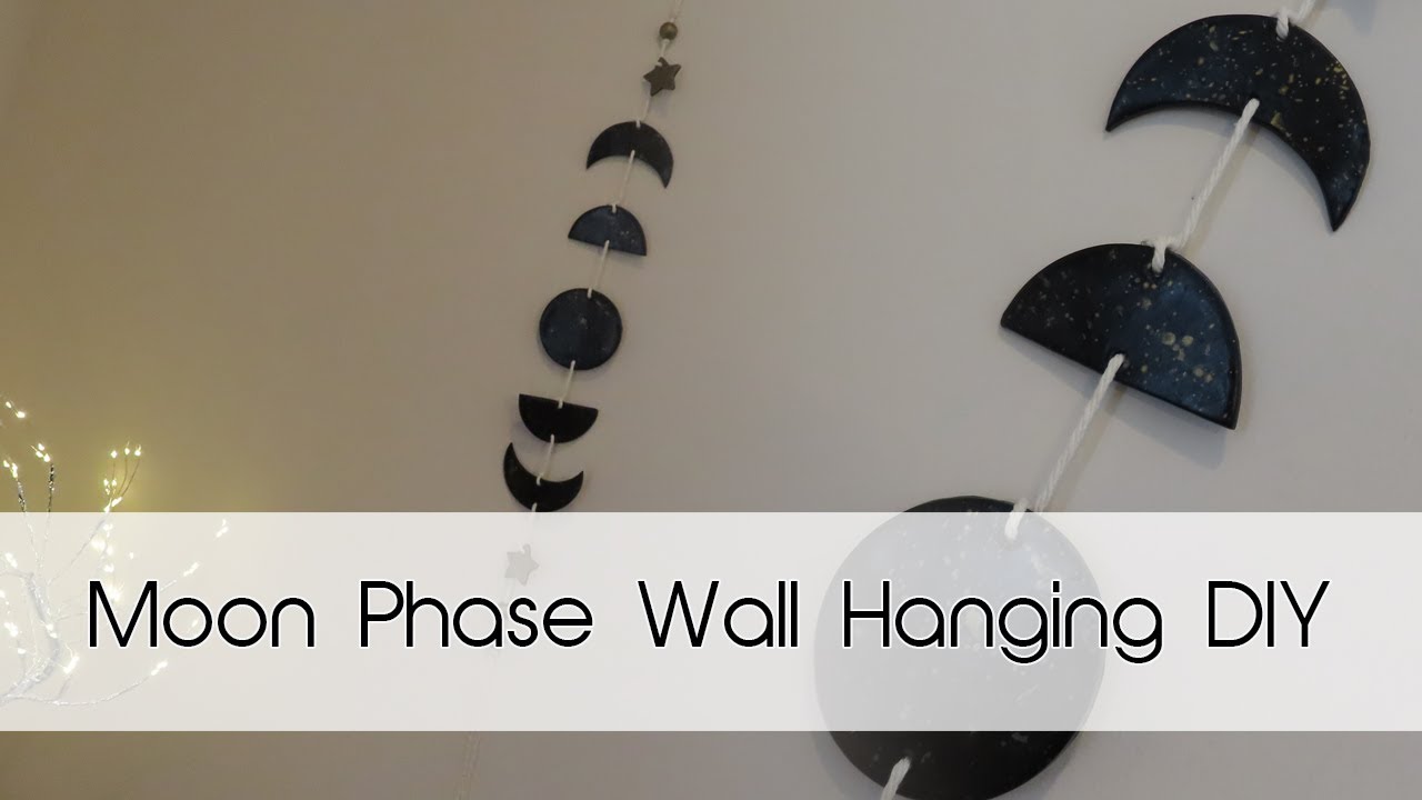 Moon Phases Wall Hanging DIY