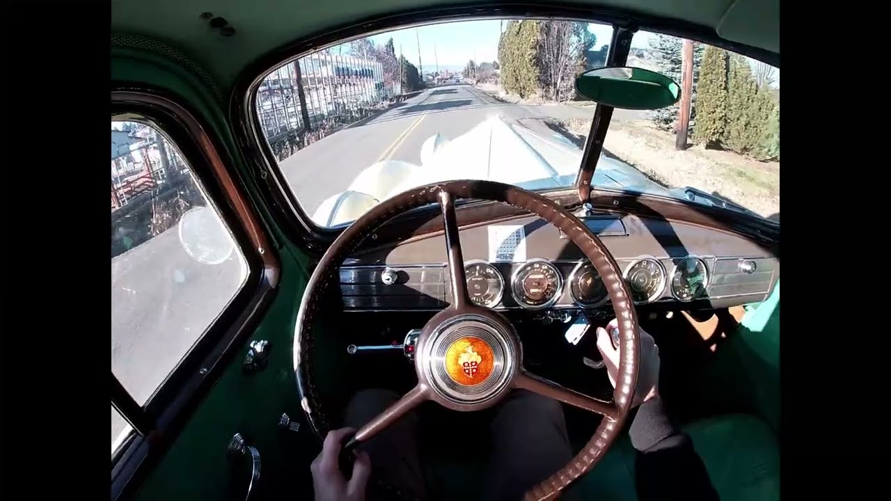 1938 Packard Super 8 POV Drive