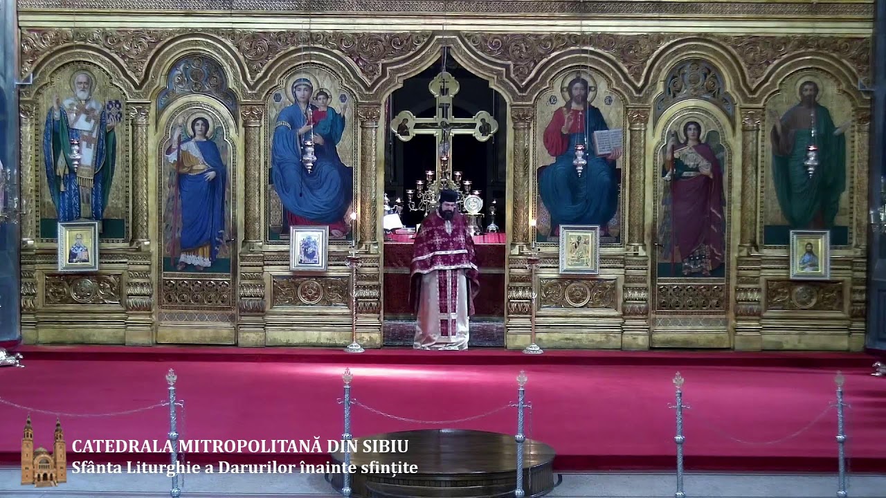 Sfânta Liturghie a Darurilor înainte sfințite
