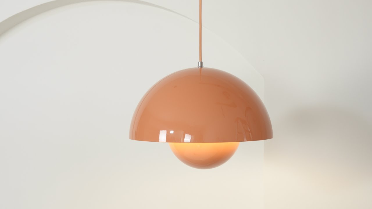 Flowerpot Pendant Lamp-installationvideo