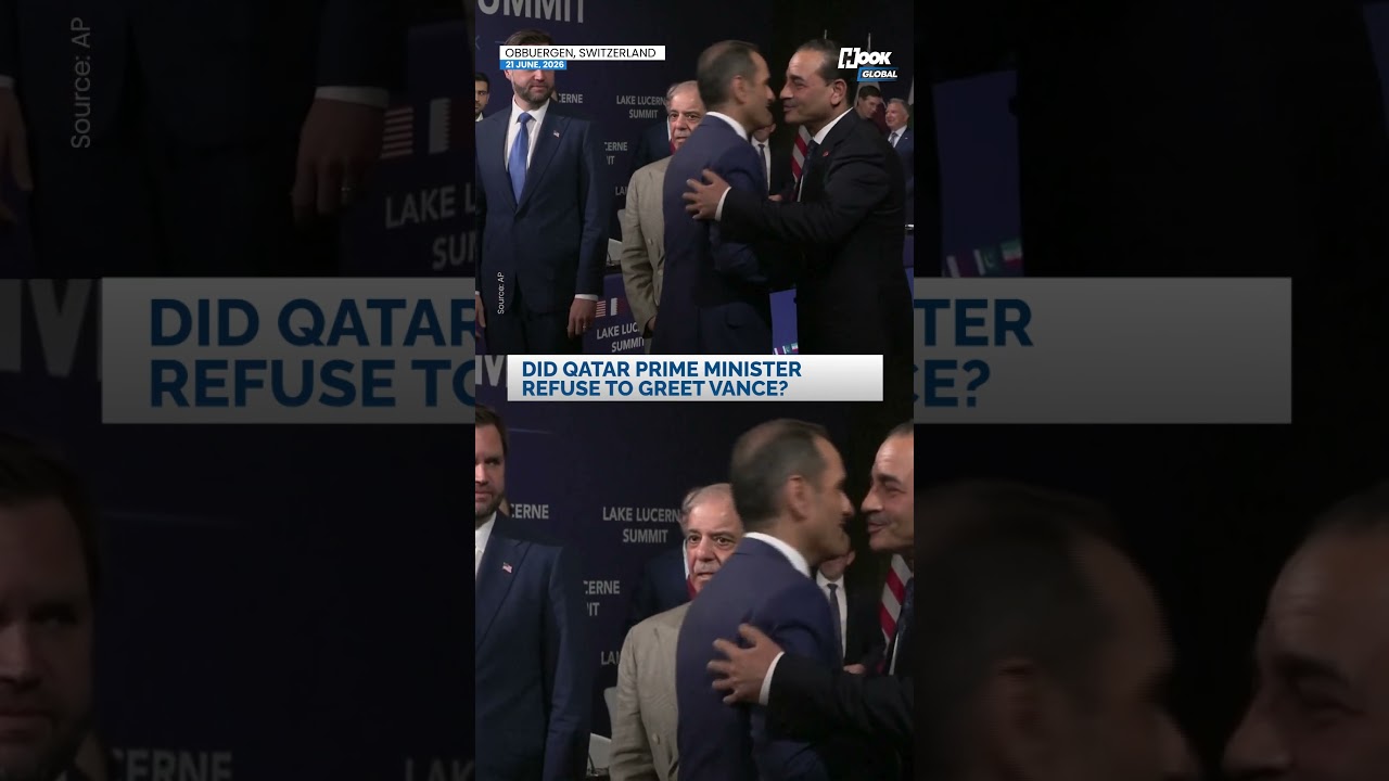 VANCE HUMILIATED! Qatar PM forgets to greet US Vice President!