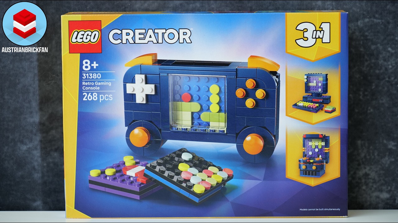 LEGO Creator 31380 Retro Gaming Console - LEGO Speed Build Review