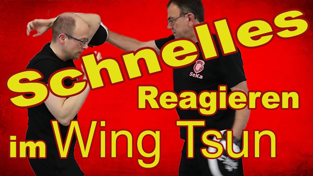 Reflexe trainieren im Wing Tsun: Training mit Handpratzen