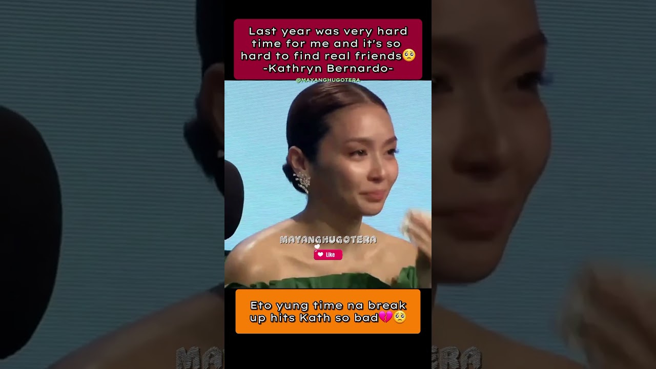 A break up story of Kathryn Bernardo #kathrynbernardo #kathiel #danielpadilla #breakupstory #hurts