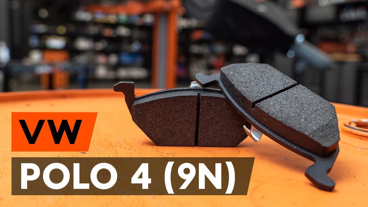 Como substituir pastilhas de travão dianteiros no VW POLO 4 (9N) [TUTORIAL AUTODOC]