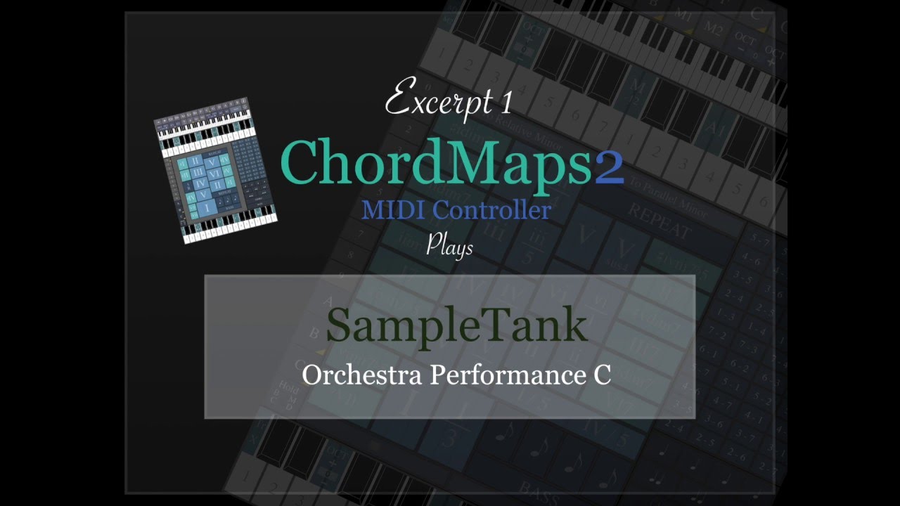 ChordMaps2 - Midi Controller for iPad - Demonstration