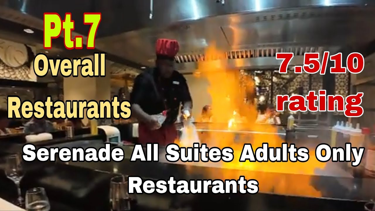 Serenade All Suites Adults Only Punta Cana.      l🧑‍🍳l Restaurant reviews 🥘🍲