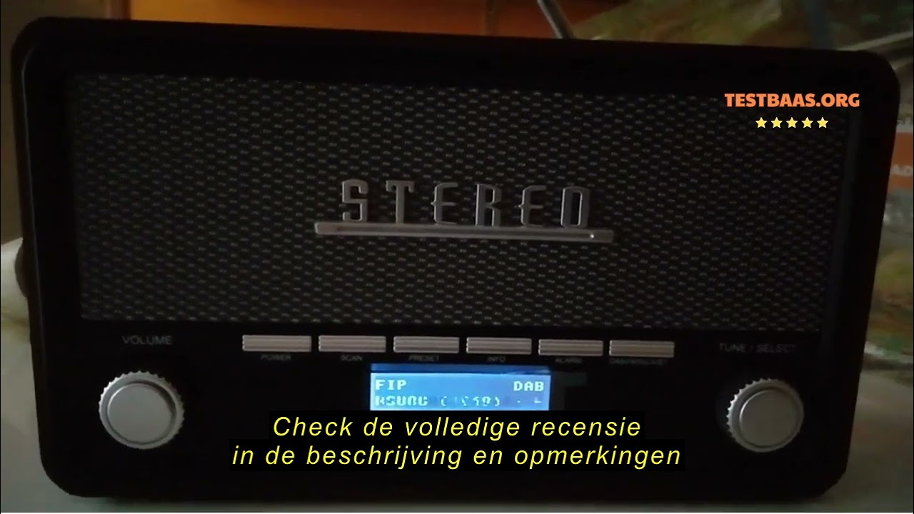 Review Denver DAB Radio - Retro Radio - Bluetooth - DAB+/ FM - Dimbaar - Batterijen & Netstroom - DA