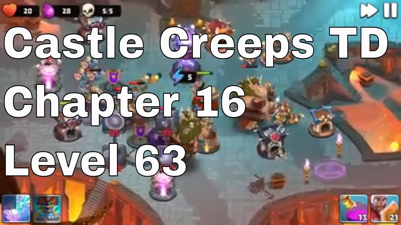 Castle Creeps Level 63