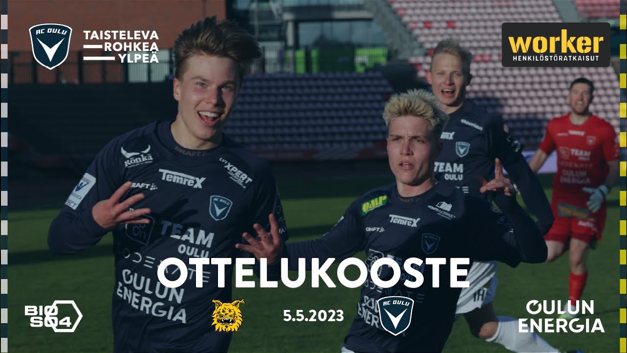 ACOTV: Worker ottelukooste Ilves - AC Oulu 5.5.2023 (Veikkausliiga)