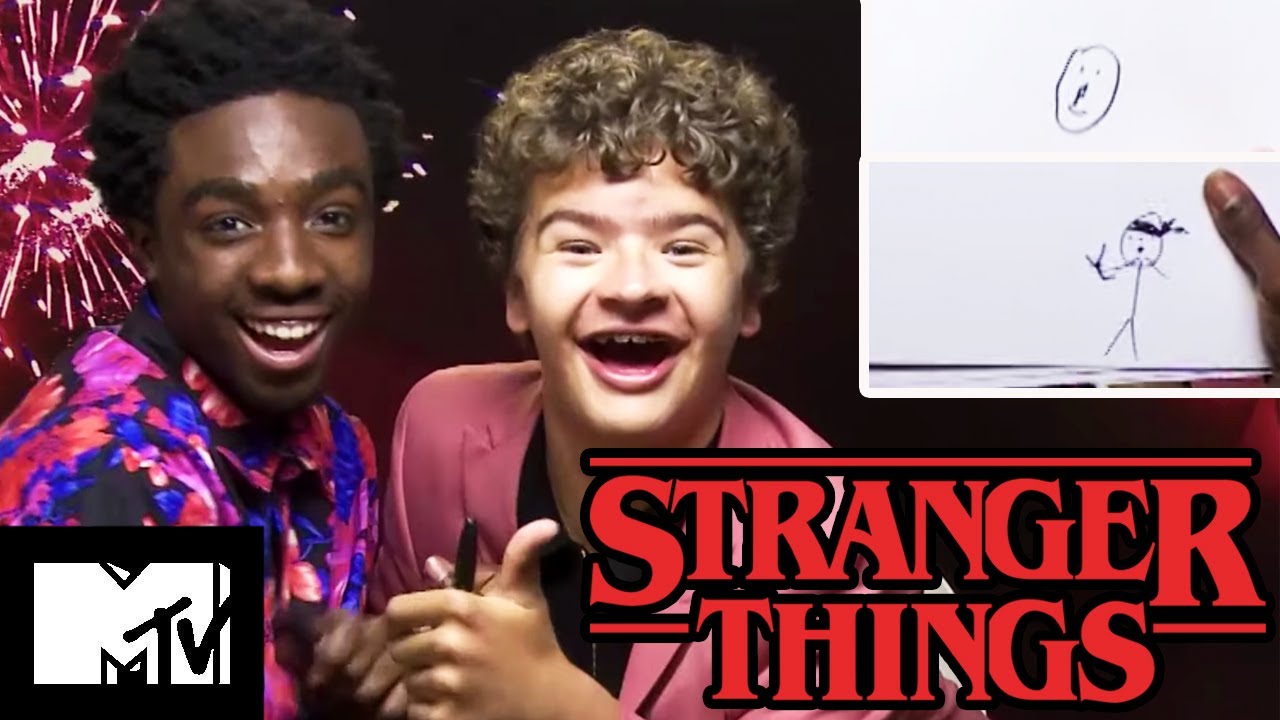 Stranger Things 3 Stars Gaten Matarazzo & Caleb McLaughlin Play Stranger Pictionary | MTV Movies