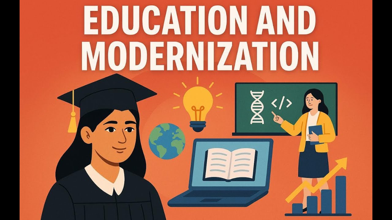 Education and Modernization (Meaning, Characteristics of a Modernized Society) PE 1 Odisha B.Ed.