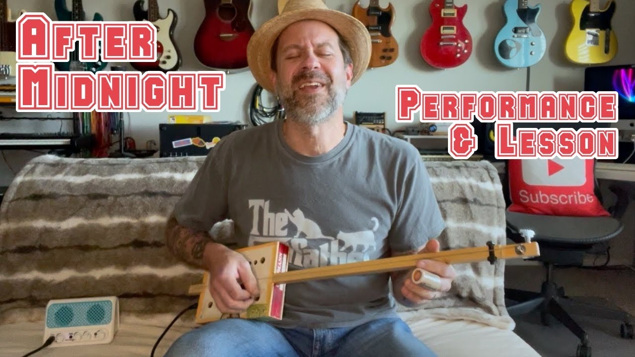 After Midnight (diddley bow performance & lesson)