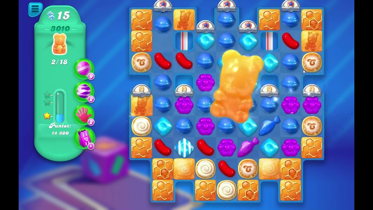 Candy Crush Soda Saga Level 3010