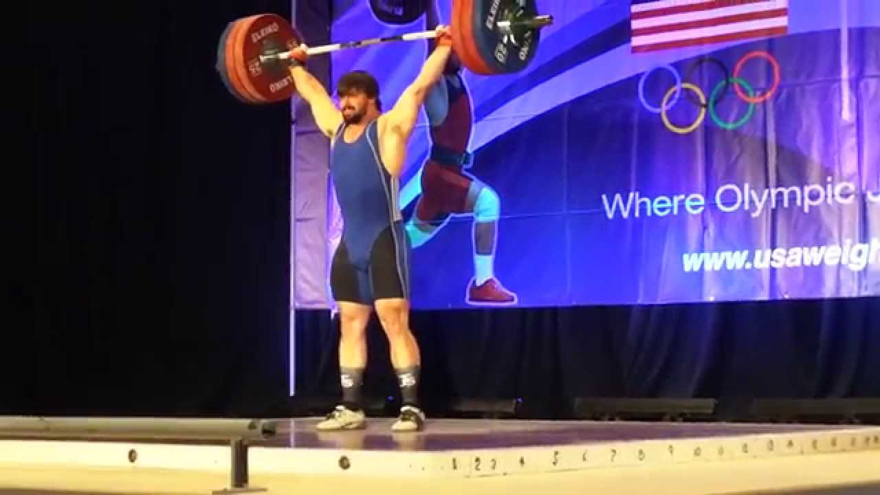 USA Weightlifting Nationals 2014 - 94 kg snatch