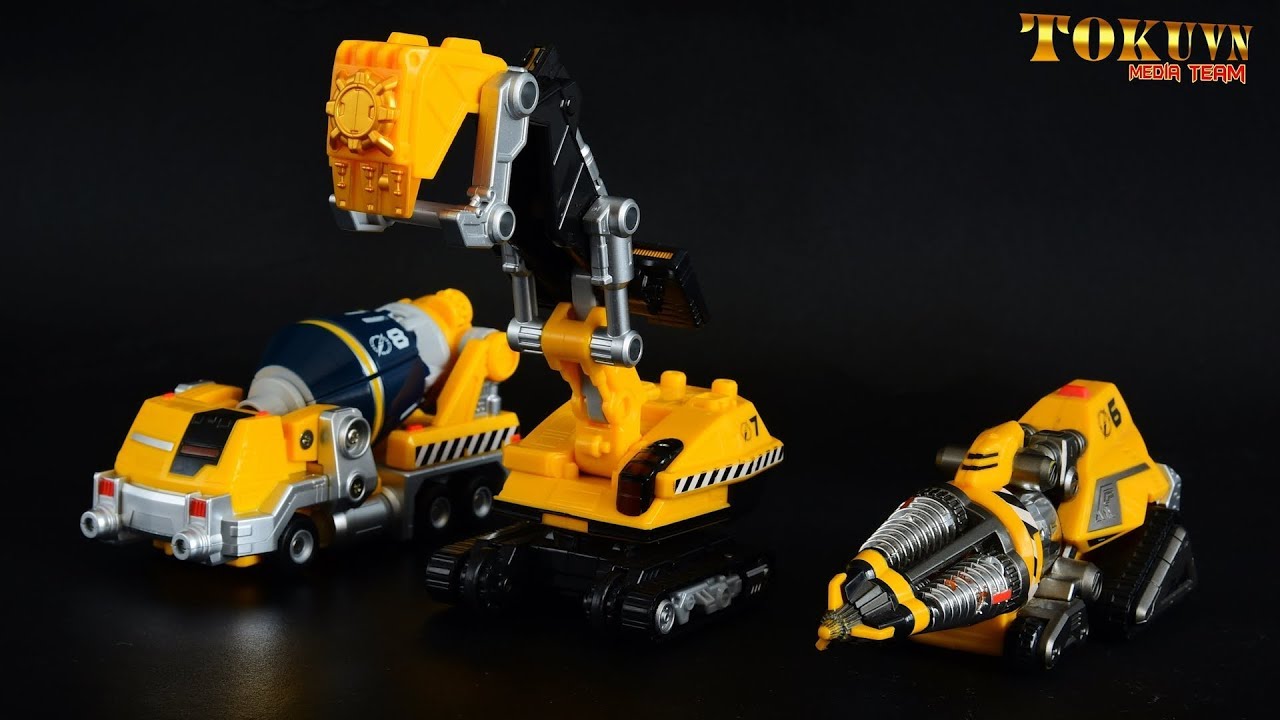 [TMT][700] GouGou Drill - Shovel - Mixer Special Color! GoGo Sentai Boukenger Campaign! 轟轟戦隊ボウケンジャー