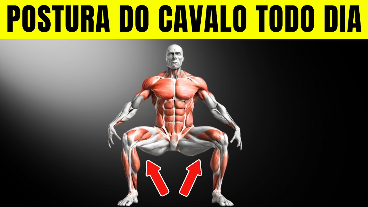 O que acontece com seu corpo quando voc&ecirc; faz a Postura do Cavalo / Agachamento | CORPO HIPERTROFIADO