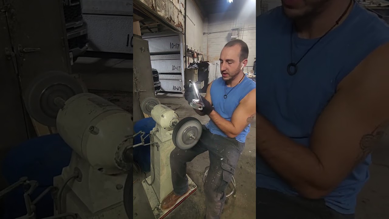How to refurbish burial vault lid carriers.