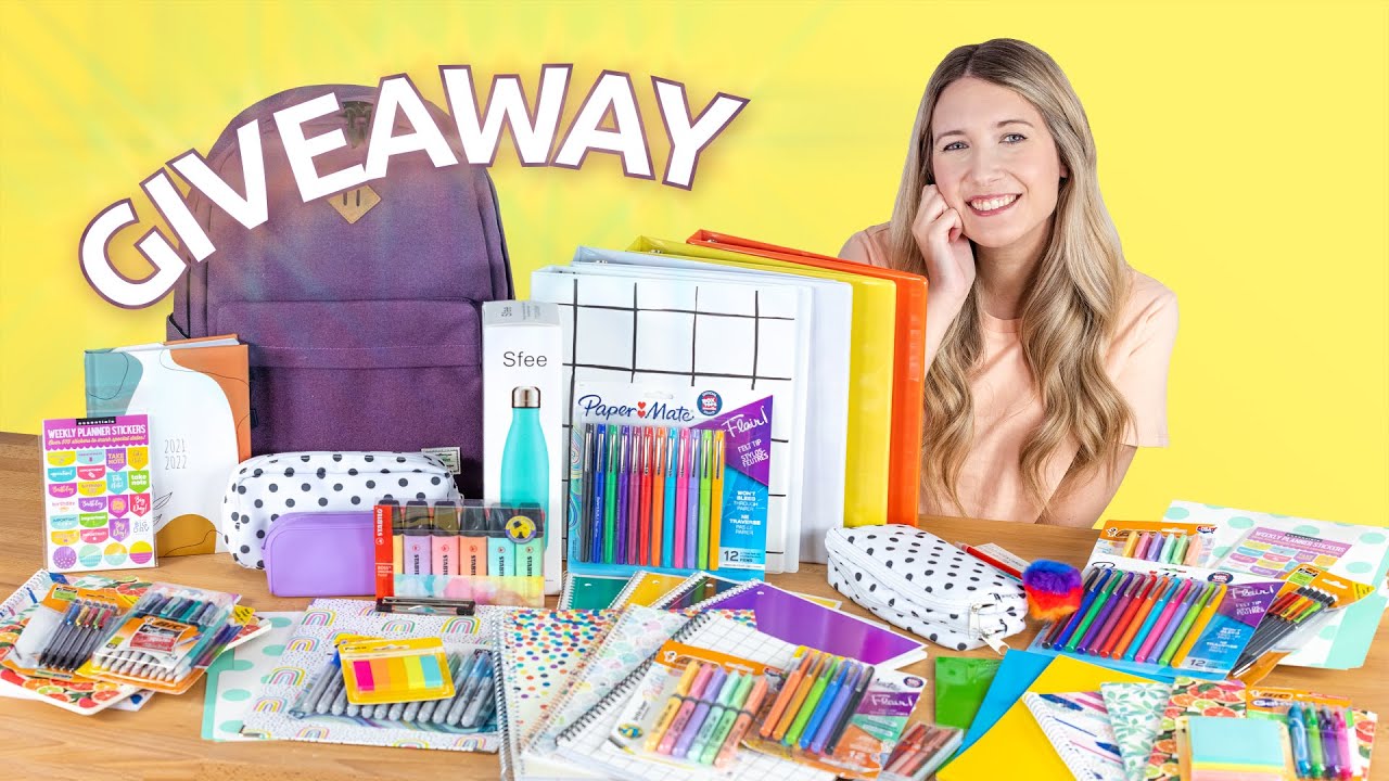 HAUL et concours BACK TO SCHOOL 2021 !