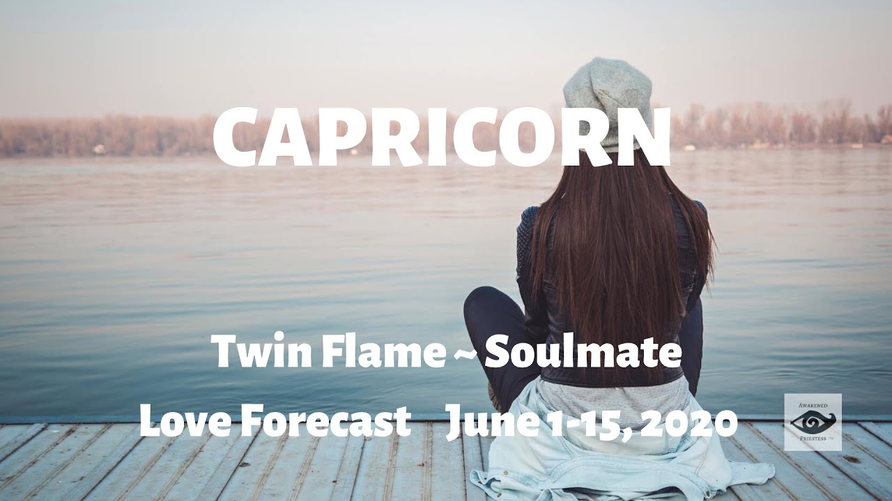 CAPRICORN ♑ Not available for *breadcrumbs*! Twin Flame Love, June 1-15, 2020