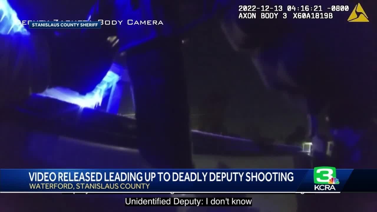 Bodycam shows moments before Stanislaus deputies shot man who fired gun inside Waterford home