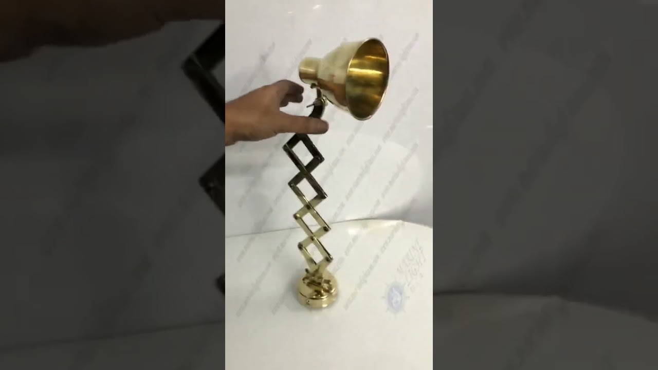 Nautical Industrial Stretchable Lamp #nauticallife  #nauticaldecor #homedecor #israel #palestine