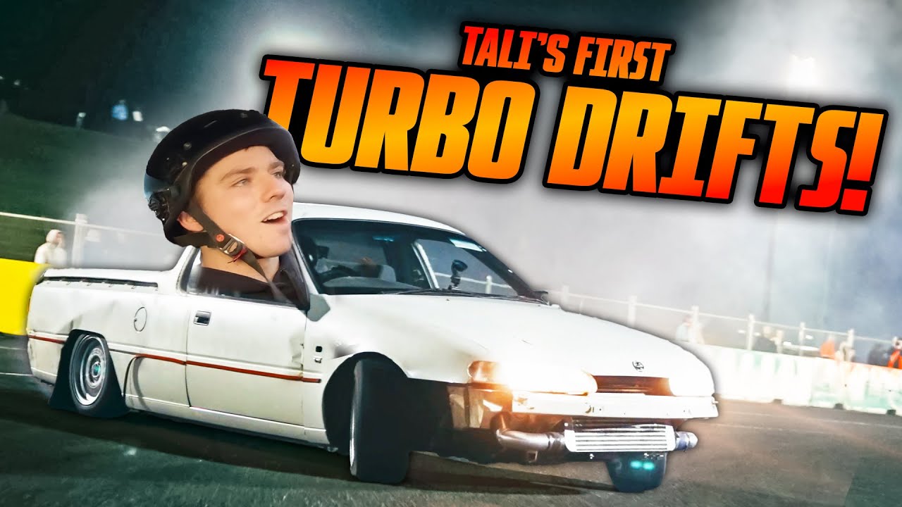 Tali Drifts His TURBO ECOTEC VS Commodore For The First Time!