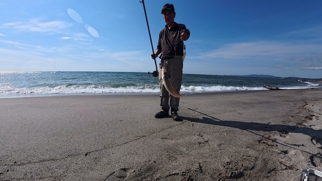 2026 2 28　キス釣吹上浜