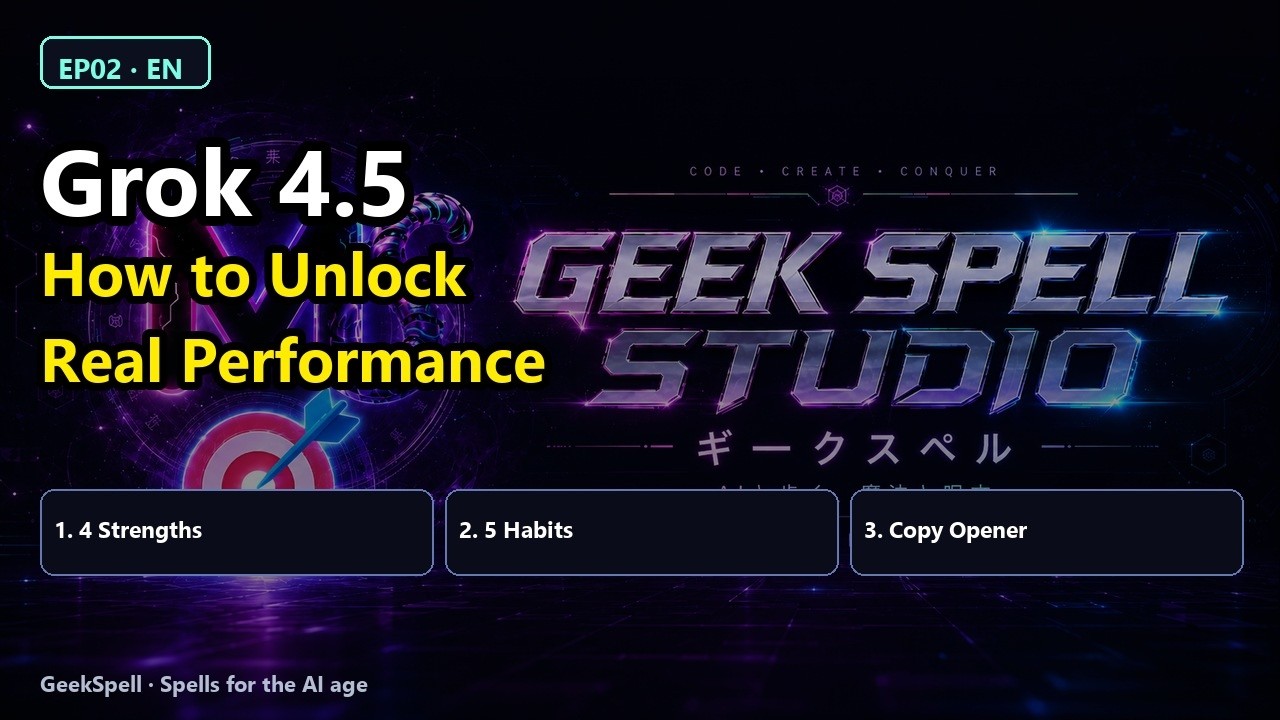 Grok 4.5 Intro: What It Is & How to Prompt It | GeekSpell