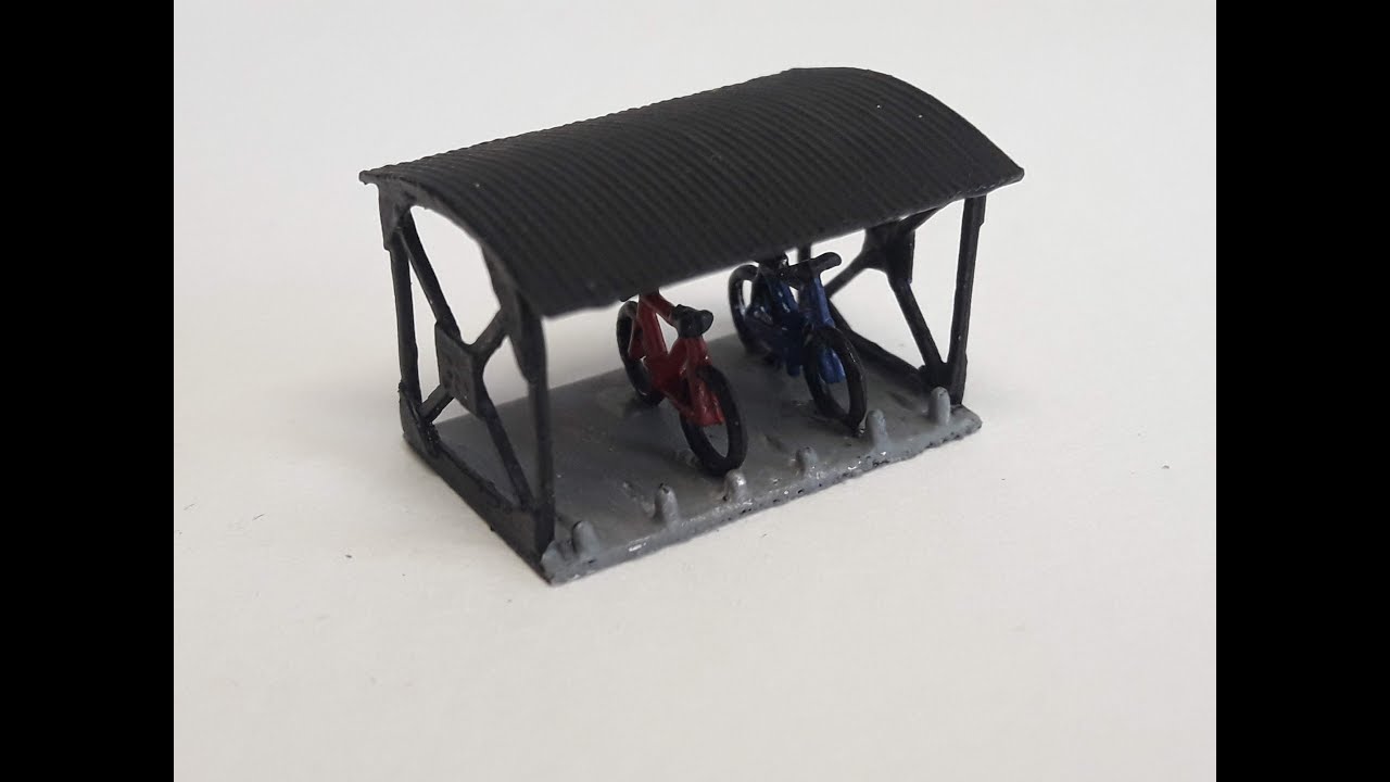 How to build the P&D Marsh N Gauge Bike Shed