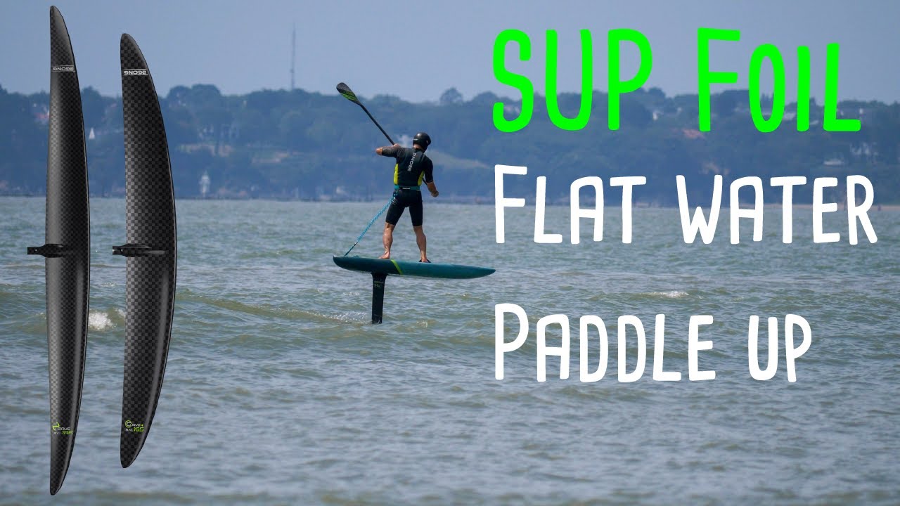 🇫🇷Tuto - Mes premiers vols en SUP Foil sur le plat en Gong Cruzader /Sirus 3XL, Curve H 5XL