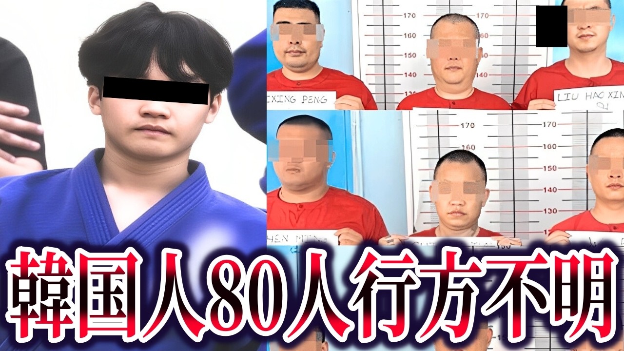 韓国人大量拉致事件。テレビが報道できないカンボジアの真実【ゆっくり解説】
