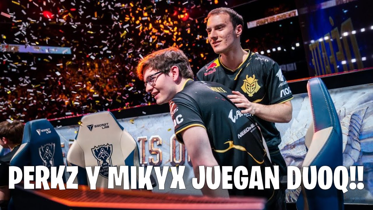 G2 MIKYX Y C9 PERKZ JUEGAN DUOQ Y HABLAN DE SCRIMS ENTRE NA Y EU!!! // G2 Mikyx stream highlights