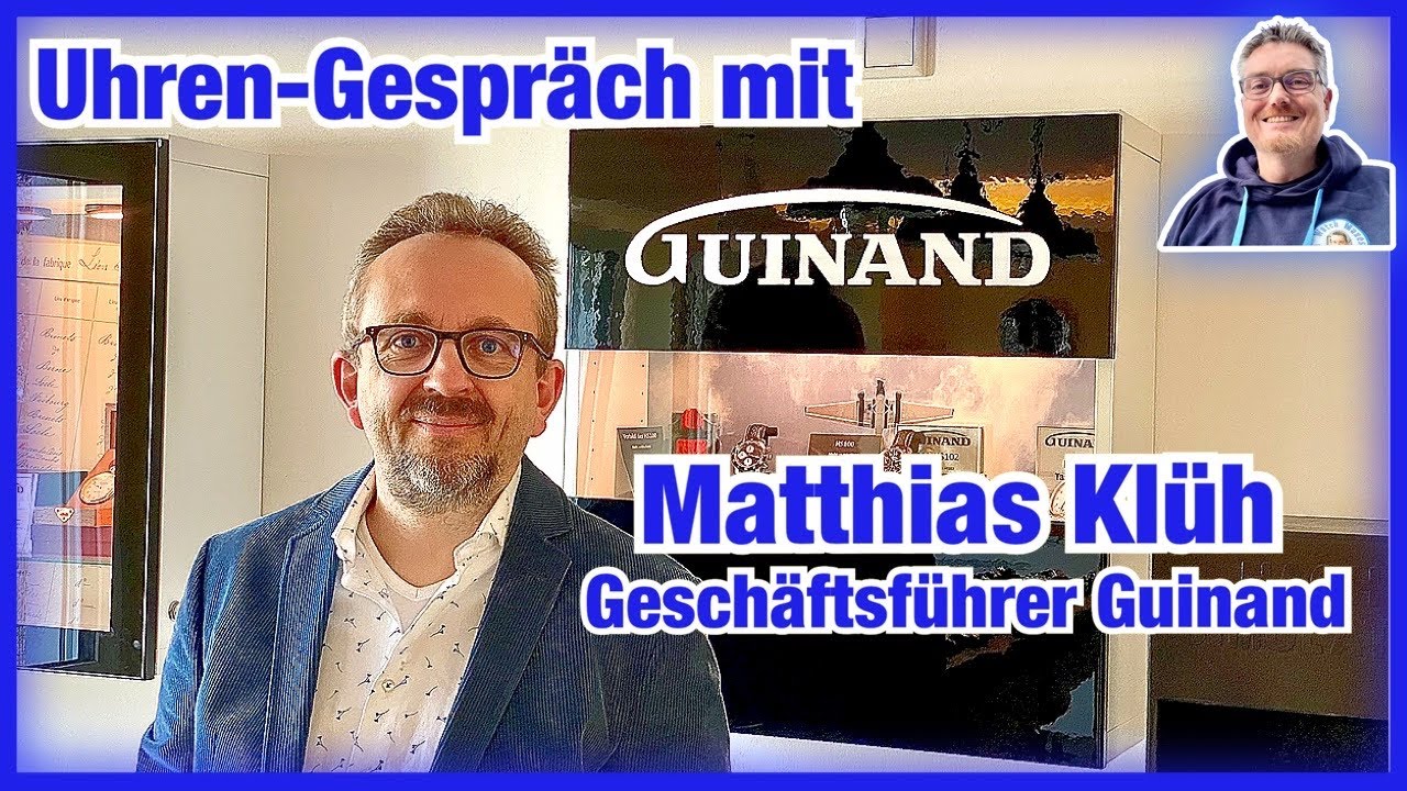 Matthias Klüh (GF Guinand) im Interview - UNGESCHNITTEN