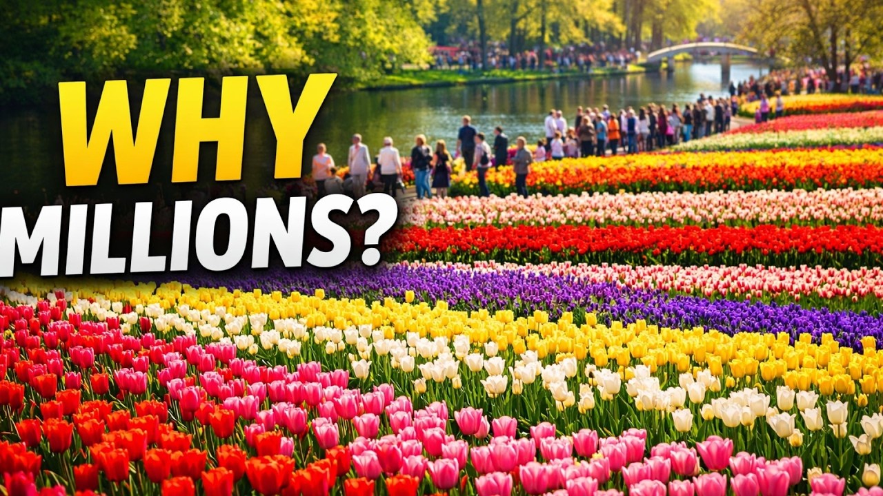 Keukenhof Netherlands: A Walk Through the World’s Most Beautiful Spring Garden [4K] 🌷🇳🇱