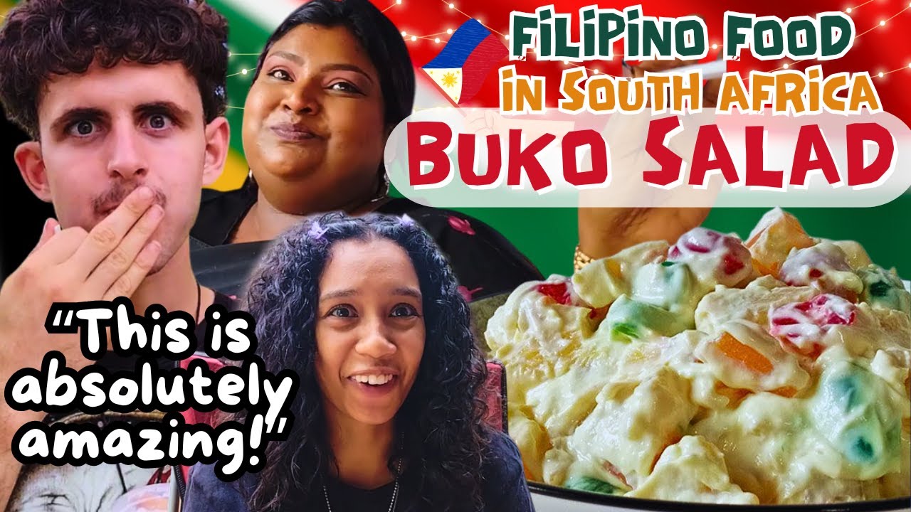 South Africans Try Delicious Filipino Buko Salad! | But Texture Problem Persists | Episode 209
