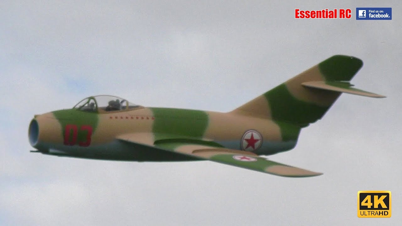 SCALE RC Mikoyan-Gurevich MIG-15 TRANSONIC FIGHTER JET (Global Jet Club) [*UltraHD / 4K*]