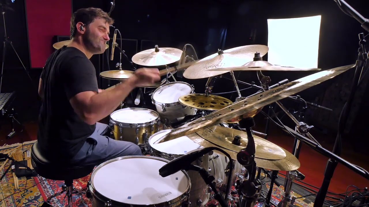 Jerad Lippi - Ever Forthright's 'Techinflux': Drum Tracking Studio Footage