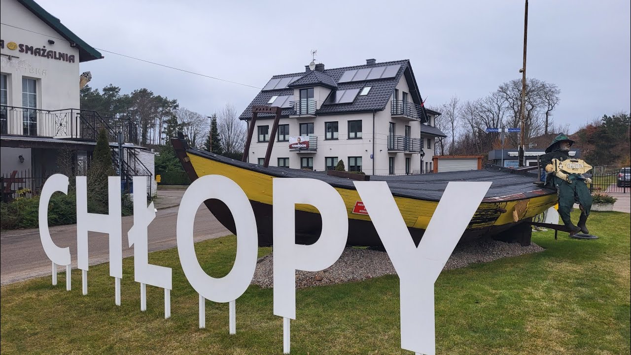 CHŁOPY- JAK WYGLĄDA WIOSKA, PLAŻA I ŻYCIE.
