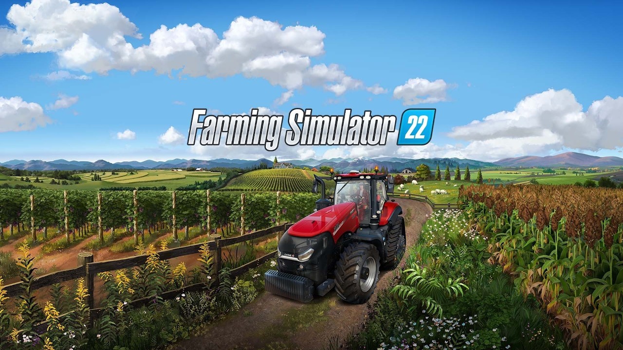Играю в различные карты (Farming Simulator 22)