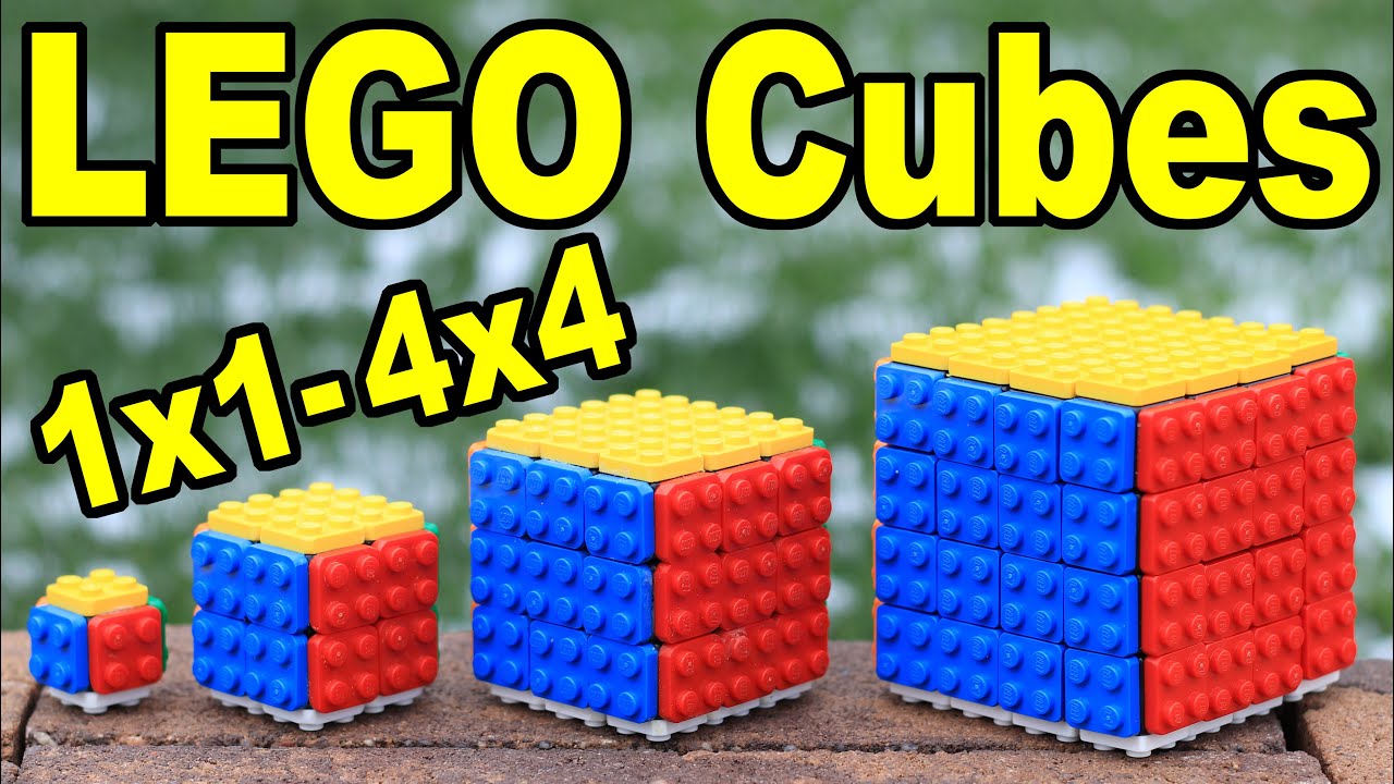 *Finishing* My LEGO Cube Collection! (2x2 & 1x1 Mods)