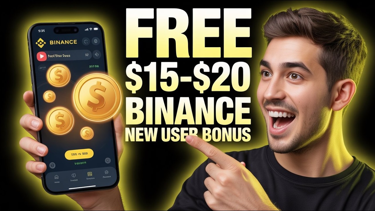 Binance New User Bonus 🎁 Get $15-$20 FREE (Step-by-Step Guide 2026)
